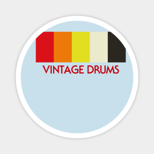 TR-808 STRIPES & FONT #8 Magnet